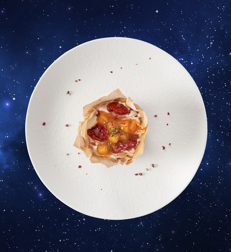 CESTINO DI PASTA FILLO E VERDURE