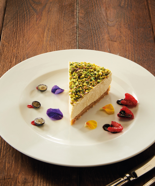 CHEESE CAKE AL PISTACCHIO