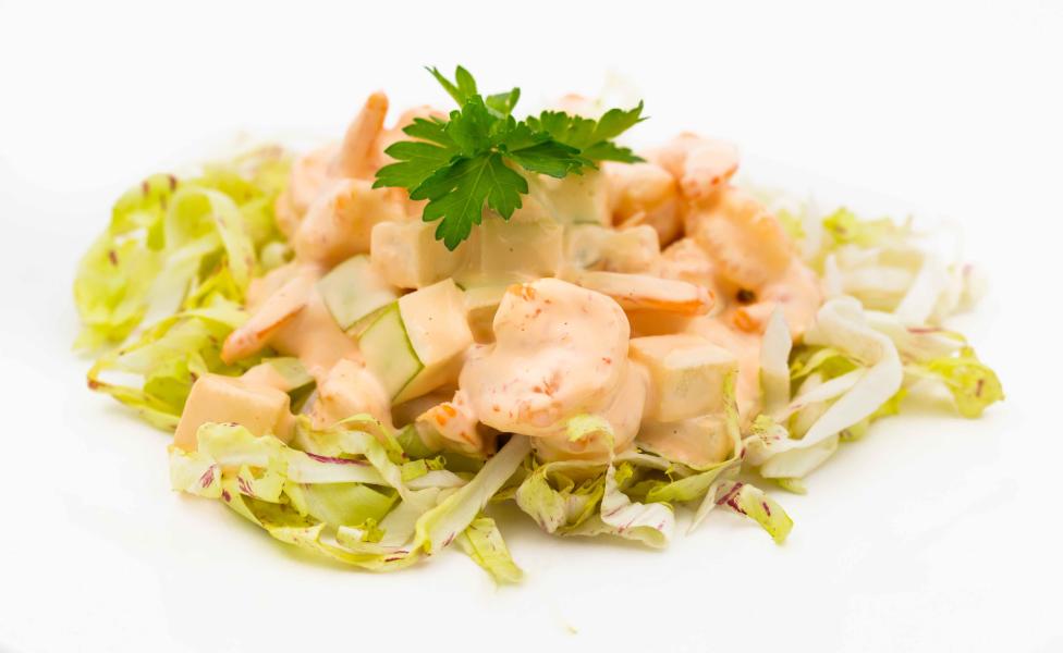 COCKTAIL DI MAZZANCOLLE ALL'ARANCIA