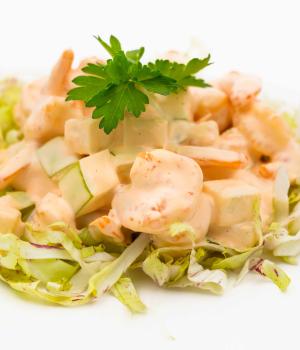 COCKTAIL DI MAZZANCOLLE ALL'ARANCIA