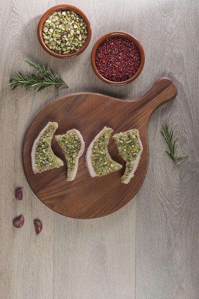 COSTOLETTE D'AGNELLO AL PISTACCHIO