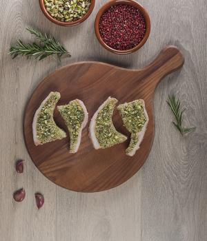 COSTOLETTE D'AGNELLO AL PISTACCHIO