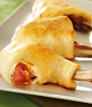 Chuletas de cordero crujientes