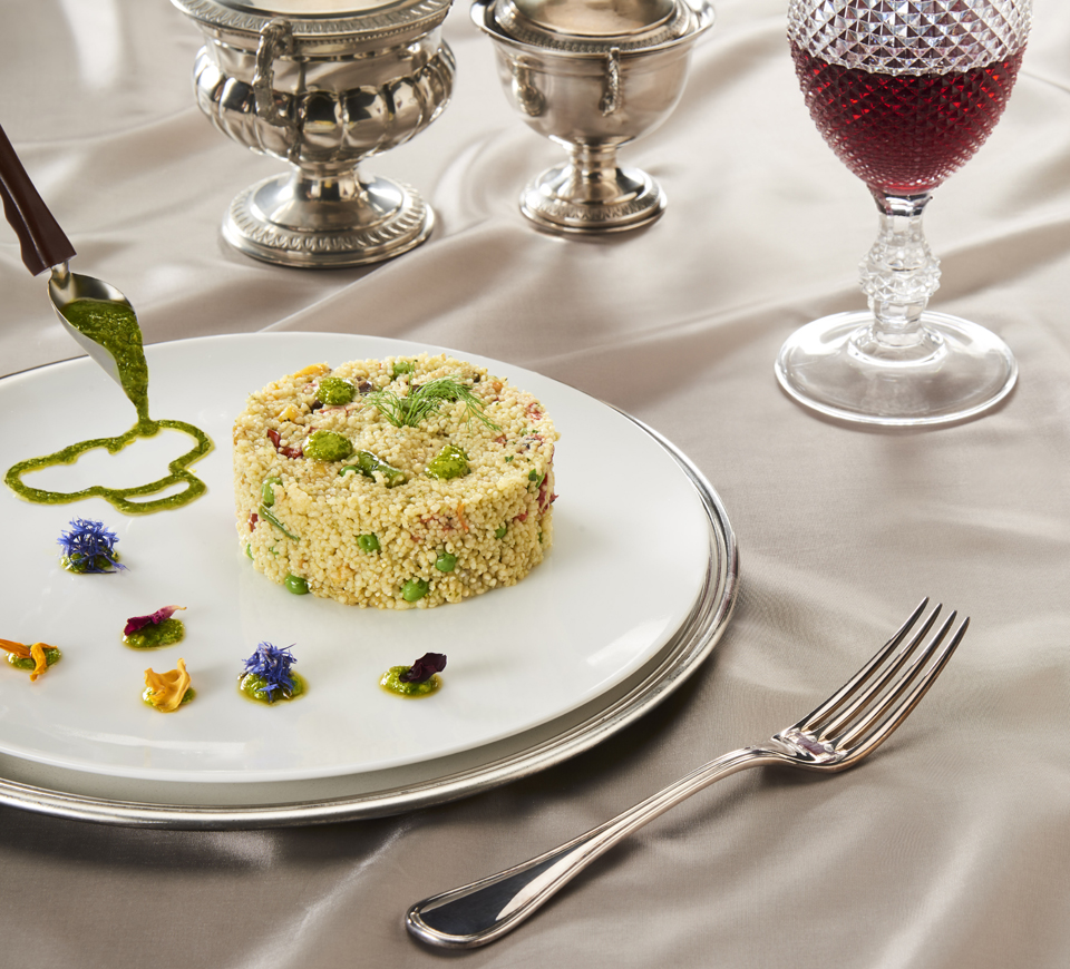 COUS COUS AL PESTO VEGANO