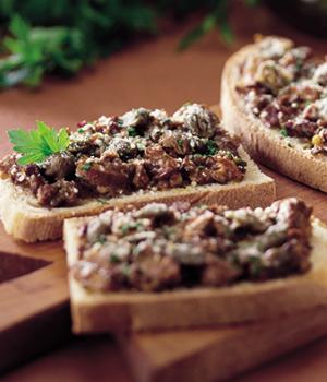 CROSTONI AL RAGÙ DI LEPRE