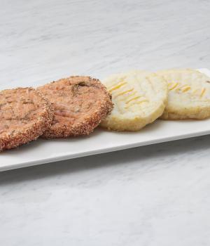 FISH BURGER WITH CAPERS