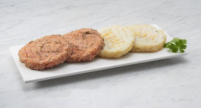 FISH BURGER WITH CAPERS