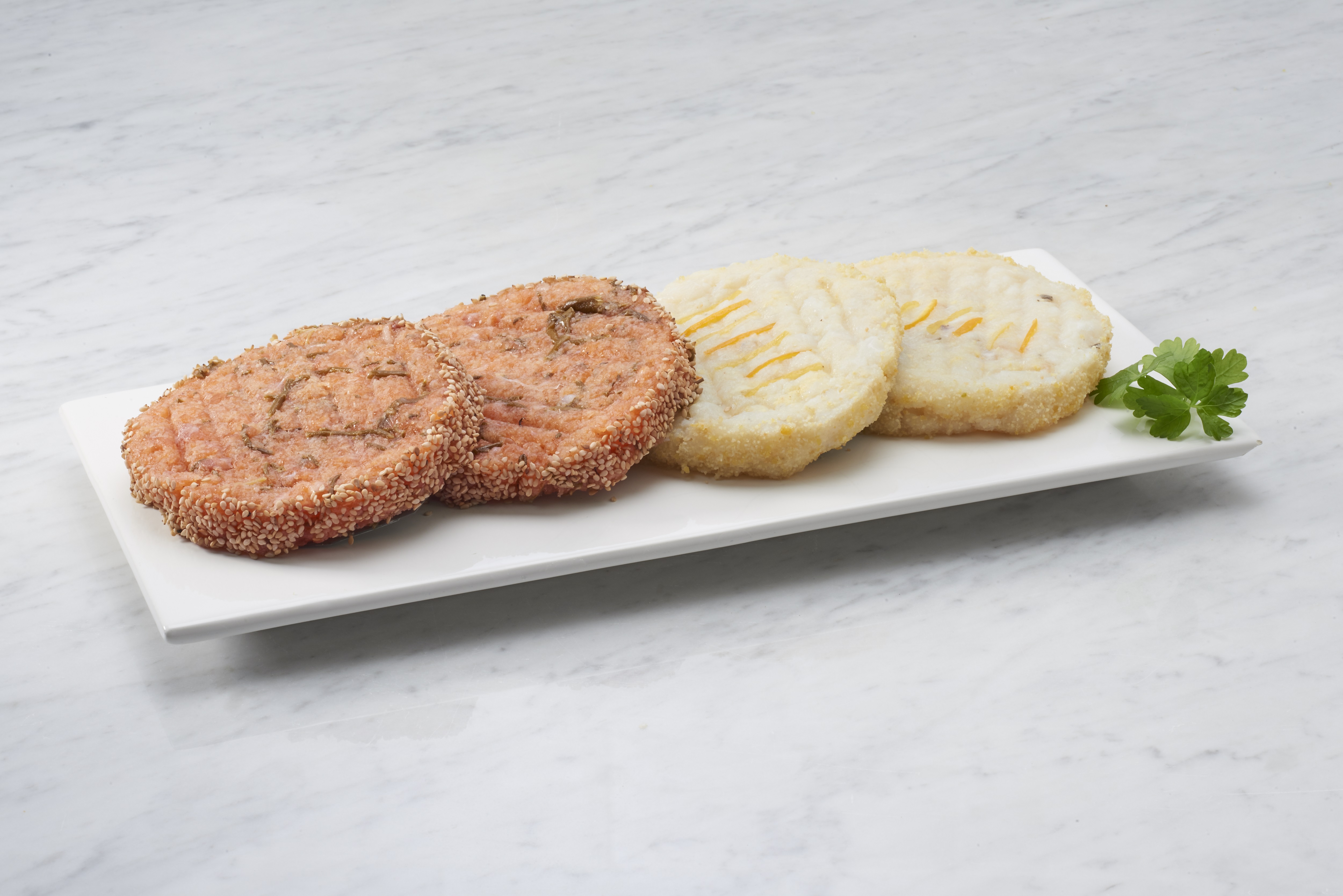 FISH BURGER WITH SAMPHIRE