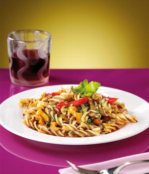 FUSILLI AI PEPERONI TRICOLORE