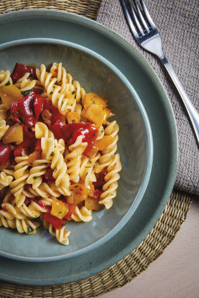 FUSILLI IN SALSA DI PEPERONI