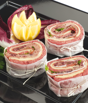 Girella radicchio e speck