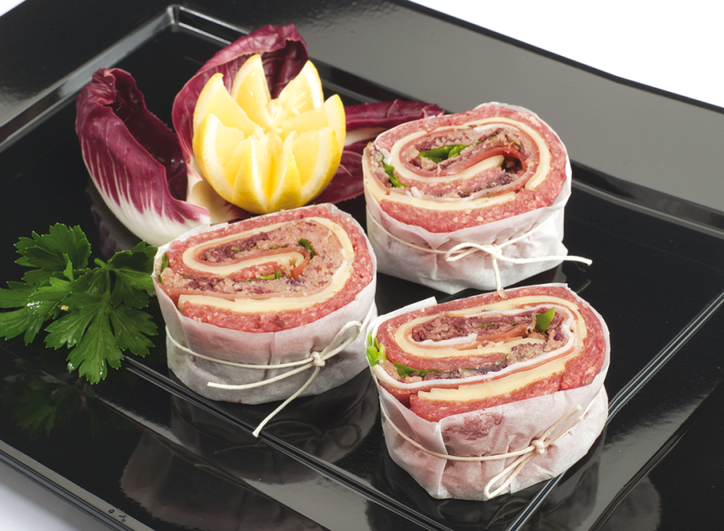 Girella radicchio e speck