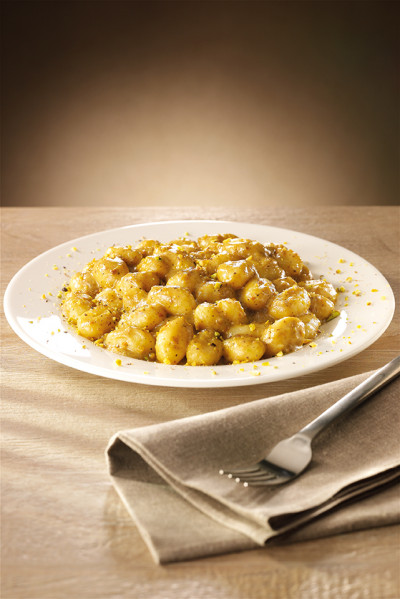 GNOCCHETTI AL GORGONZOLA E PISTACCHI