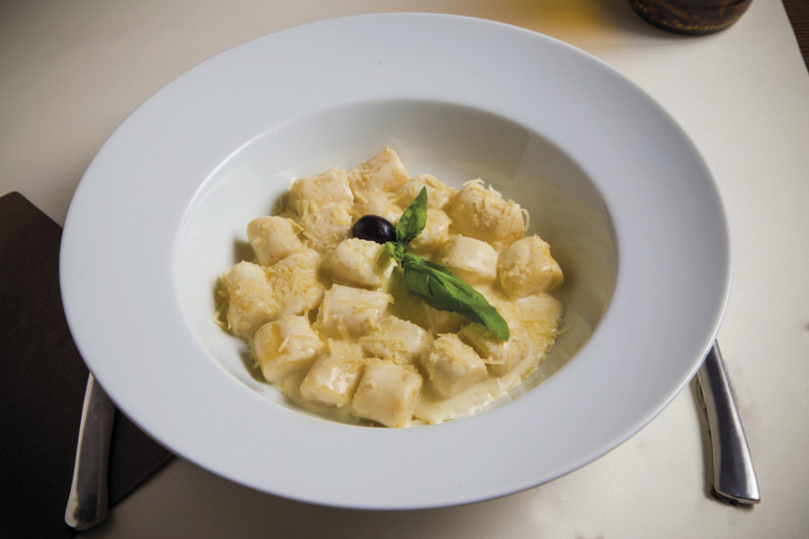 Gnocchi ai quattro formaggi
