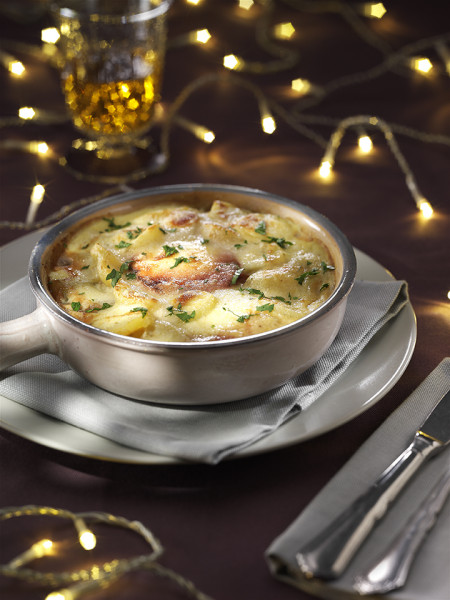 GRATIN DI PATATE E RAPE