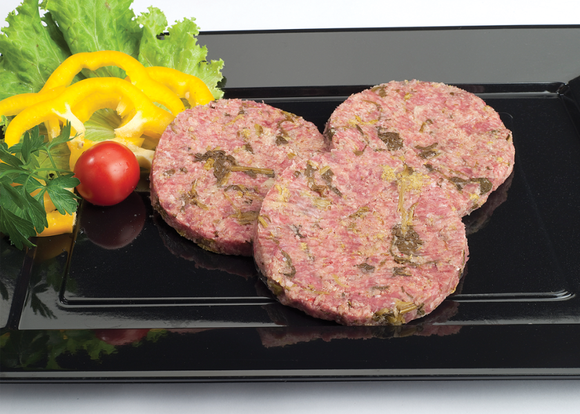 Hamburger mit Stängelkohl