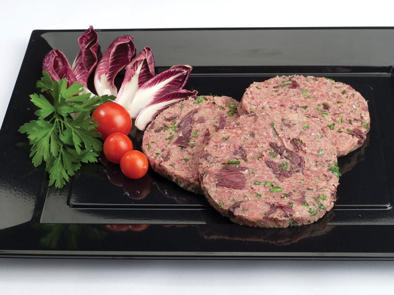 HAMBURGER RADICCHIO E GORGONZOLA