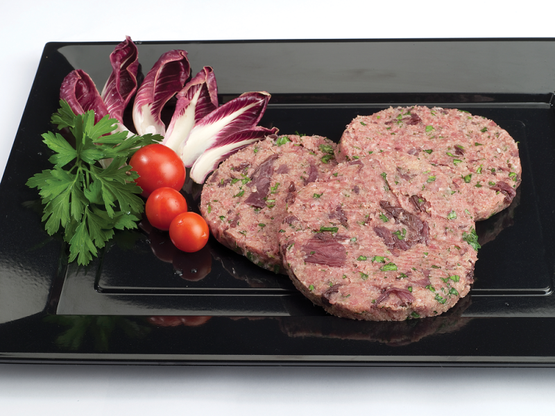 HAMBURGER RADICCHIO E GORGONZOLA