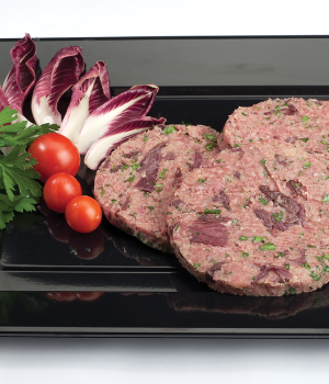 HAMBURGER RADICCHIO E GORGONZOLA