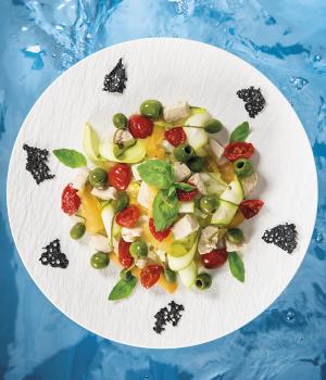 Ensalada de pez espada