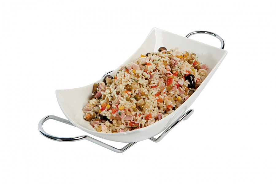 Rice salad with vegetables