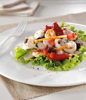 Ensalada “fantasía de mar”