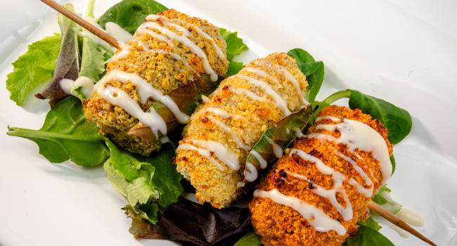 COLOURED ROLLS WITH RAGUSANO CHEESE