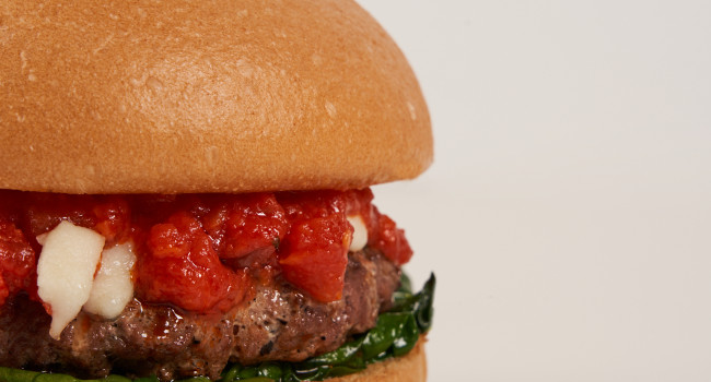 MEATY MARINARA BURGER
