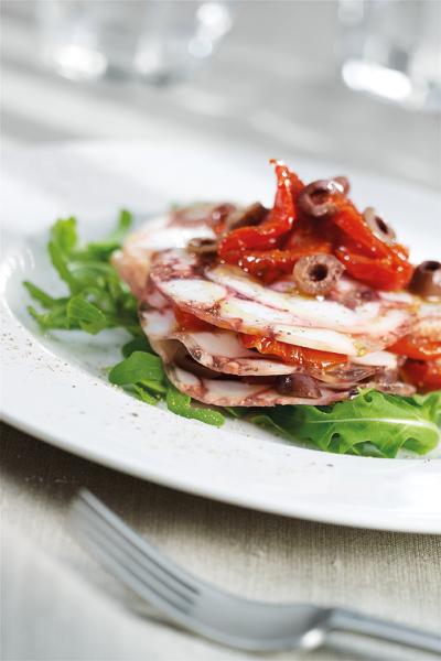 Millefoglie di polpo