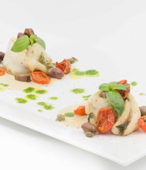 Mediterranean style bass nests