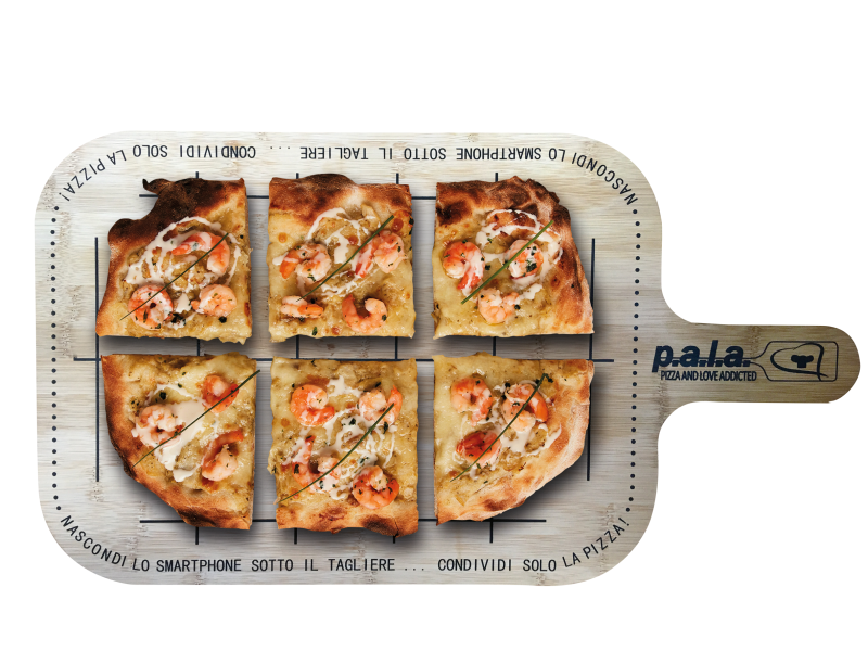 P.A.L.A. Crevettes royales et Pecorino