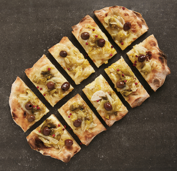 Escarola y Aceitunas Taggiasca