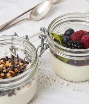 PANNA COTTA IM TÖPFCHEN