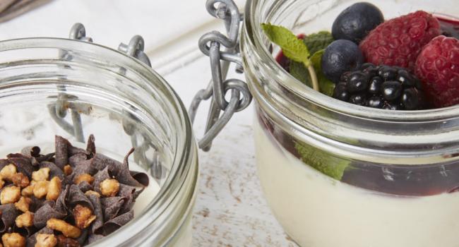 PANNA COTTA IM TÖPFCHEN