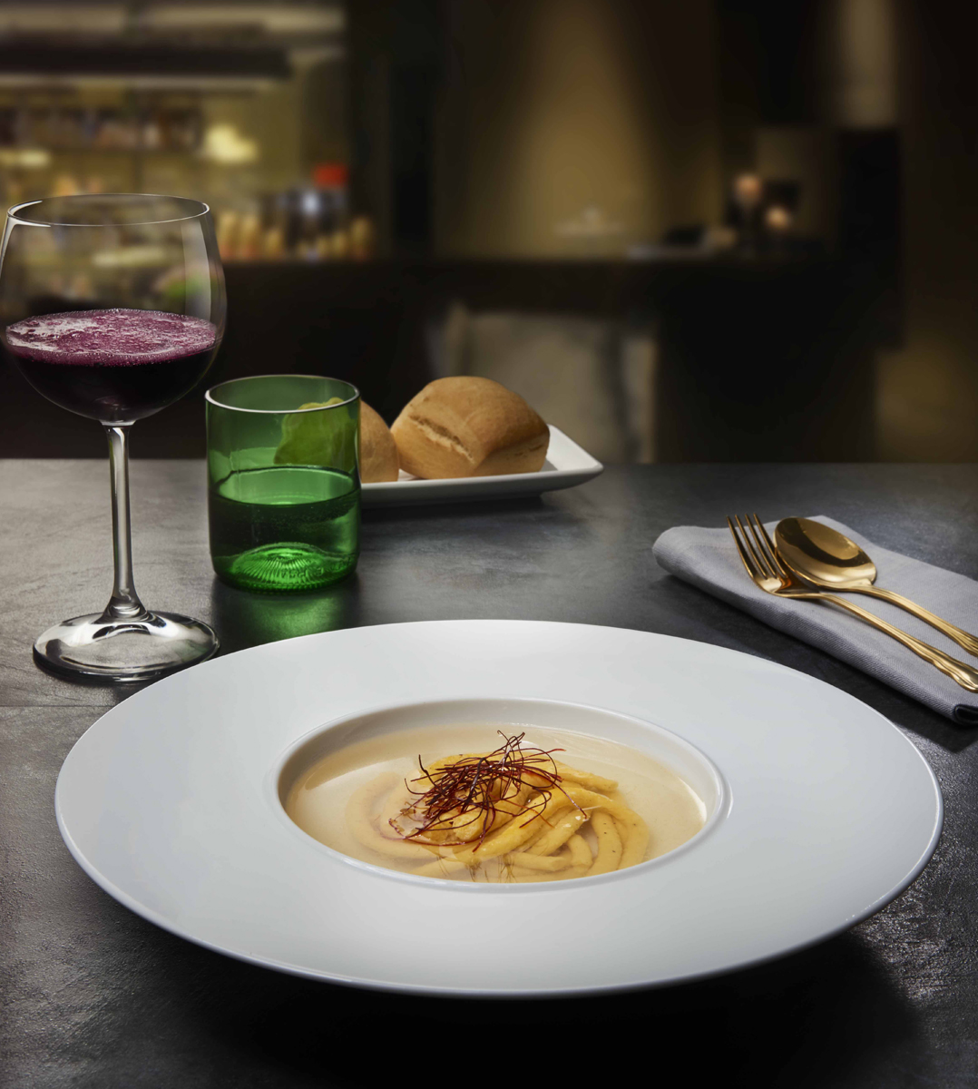 PASSATELLI IN VEGETABLE BROTH