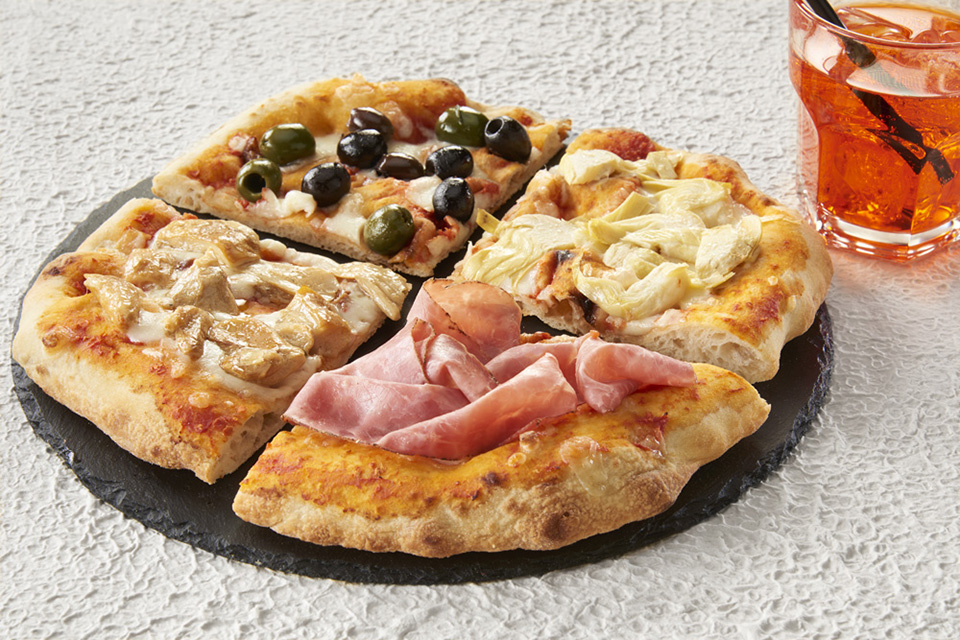 PIZZA 4 STAGIONI RIVISITATA