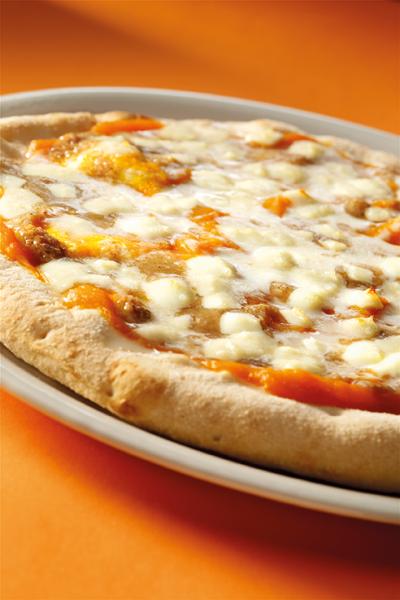 Pizza Canarino (alla crema di zucca)