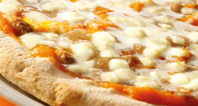 Pizza Canarino (alla crema di zucca)