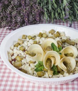 PIZZA DI CARNE CON ASPARAGI E SCAMORZA