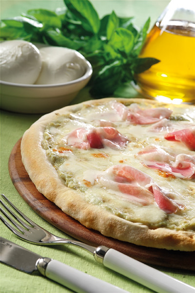 Pizza guancia a guancia