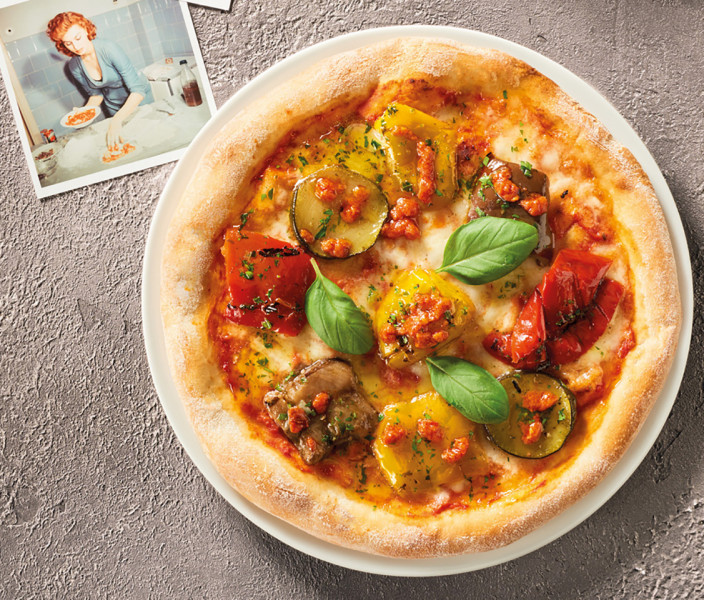 PIZZA MIX GRILL E SALSA DI 'NDUJA CALABRESE