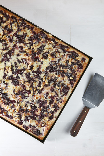 PIZZA RADICCHIO IN TEGLIA