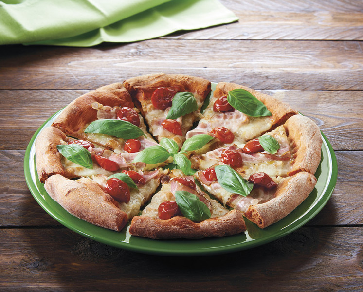 PIZZA ROSSA CON PORRO, DORATI E PANCETTA AFFUMICATA Ricette Menù