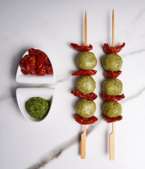 ALBÓNDIGAS DE AJO SILVESTRE