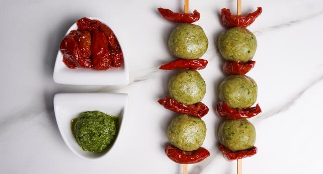ALBÓNDIGAS DE AJO SILVESTRE