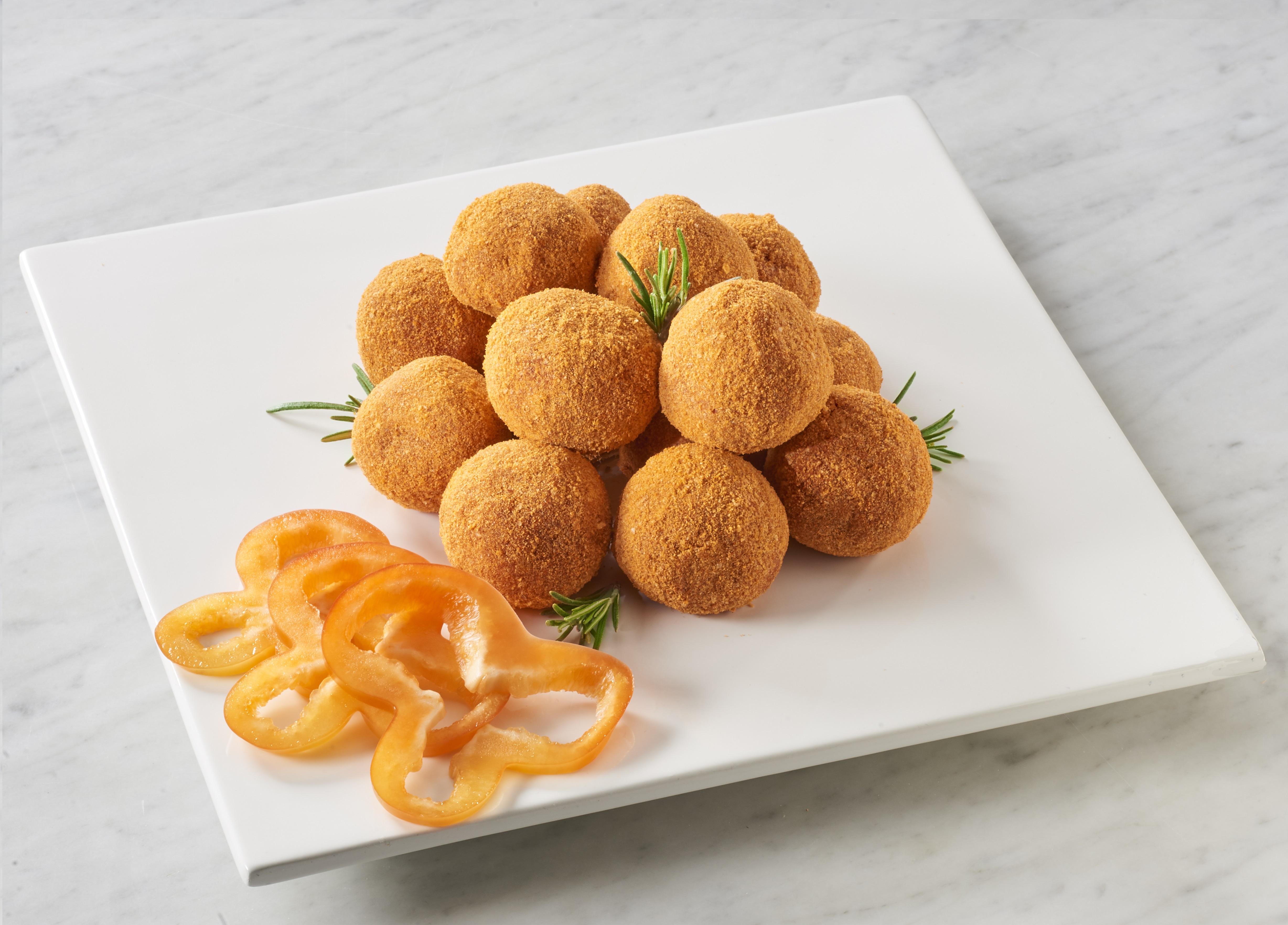 POLPETTINE ALLA CREMA DI PEPERONI