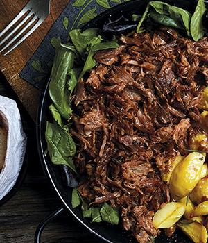 Pulled Pork con patate arrosto