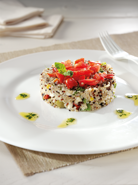 QUINOA NACH SOMMERLICHER ART