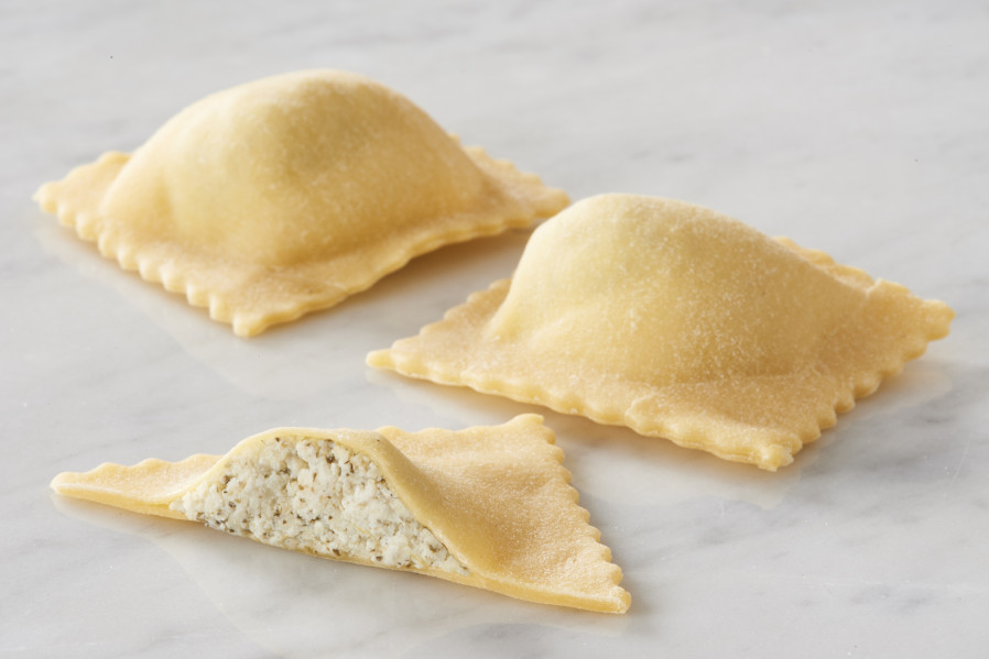 RAVIOLI MIT BRENNNESSELN