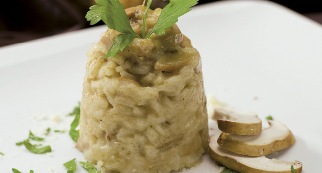 Risotto with porcini